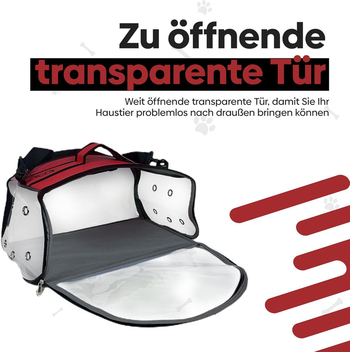 EVE Textile Hunde Tragetasche | Katzen Tragetasche | Hundetasche | Katzentasche | Hunde Umhängetasch