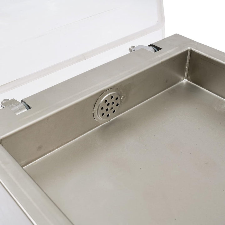 Vakuumierer Vakuumiergerät Vacuum Sealer | Lebensmittel Vakuumiergerät | Edelstahl | 220V | Kompakt