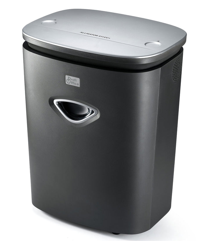 Aktenvernichter Alligator 511 CC+, Schredder, Reisswolf, Kreuzschnitt, Partikelschnitt, vernichtet l