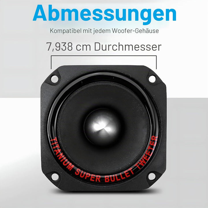 Pyramid TW44 300 W Bullet Hochtöner zu Auto-Lautsprecher