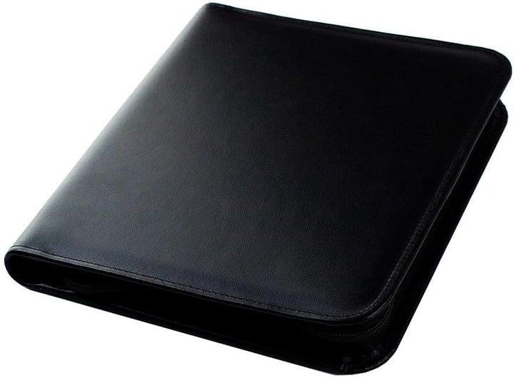 DELMON VARONE - Personalisierbare Tablet und Smartphone Schreibmappe DIN A5 aus Premium Boxcalf Lede