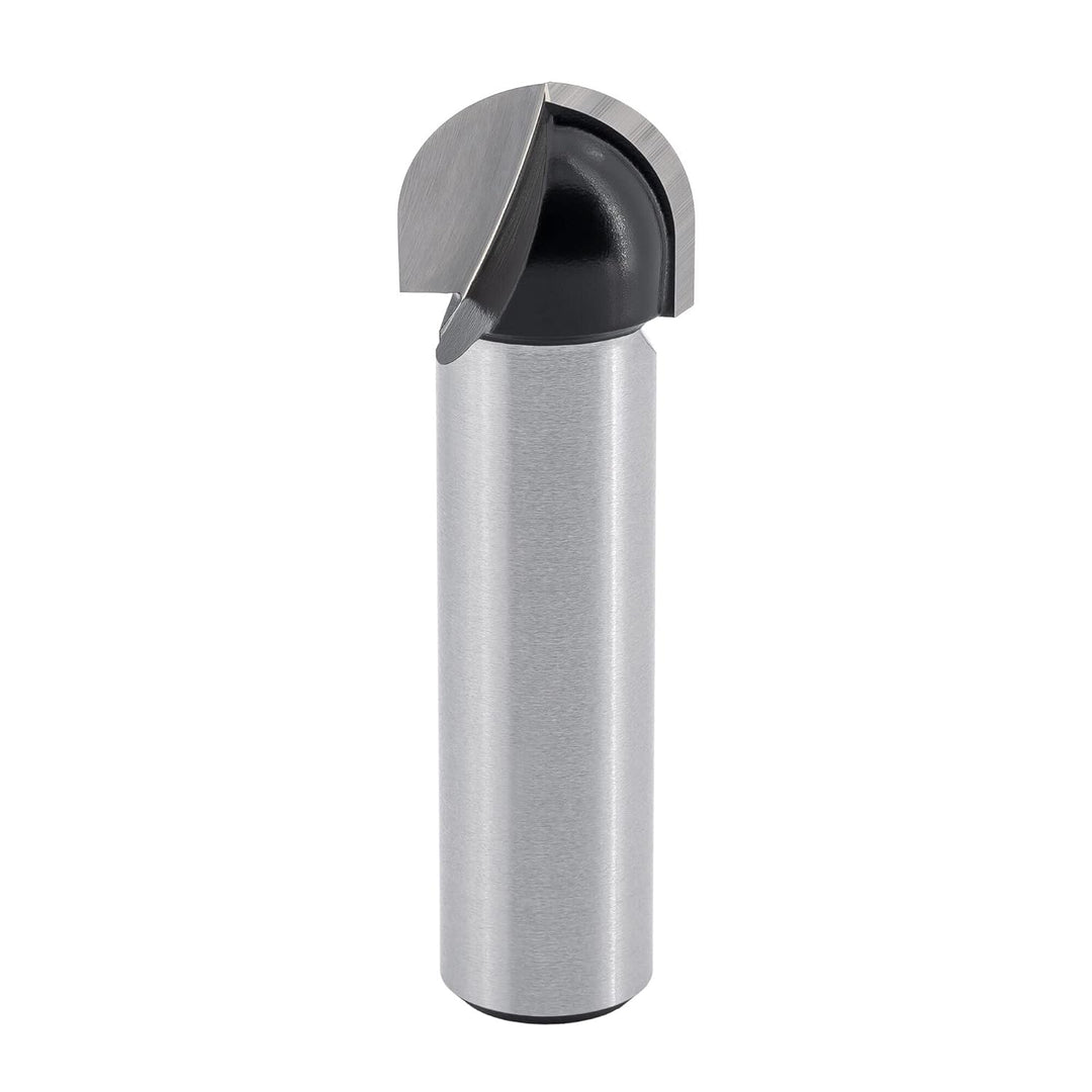 ENT 12370 Hohlkehlfräser HW, Schaft (S) 12 mm, Radius (R) 8 mm, D 16 mm, NL 12 mm, SL 40 mm, Holzbea