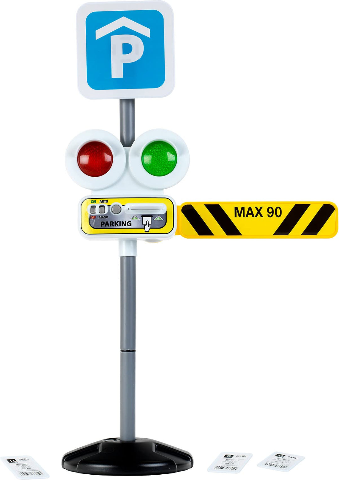 Theo Klein 2960 Parkschranke I Automatische oder manuell einstellbare Ampelphasen I Bewegliche Schra