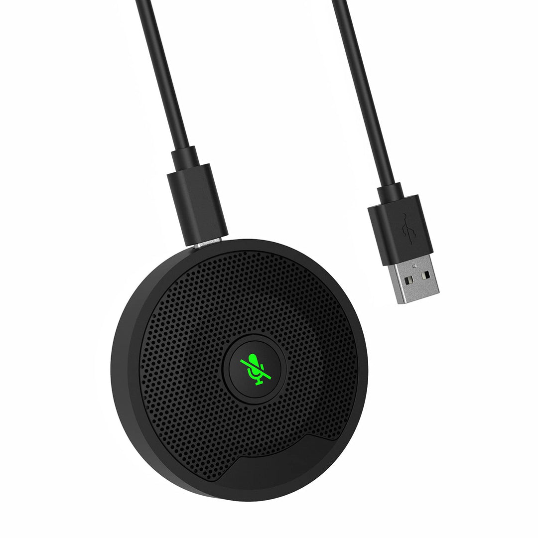 ACAGALA UM10 USB-Konferenzmikrofon 360° omnidirektionale Kondensator-PC-Mikrofone für Videokonferenz