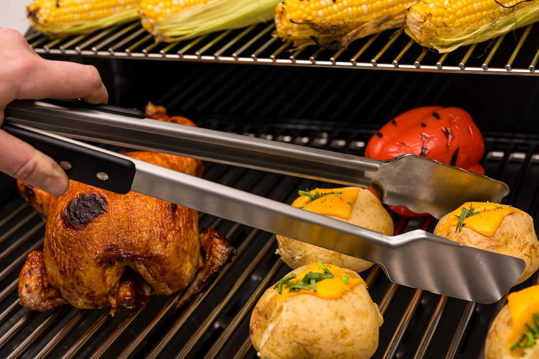 Broil King, 64112, Tong Imperial SS, Silber, Schwarz