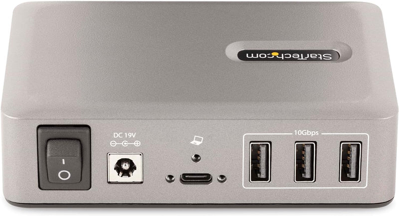 StarTech.com 10-Port USB-C Hub - 8X USB-A/2x USB-C - USB C Verteiler mit 65 W Netzteil - USB 3.1/3.2