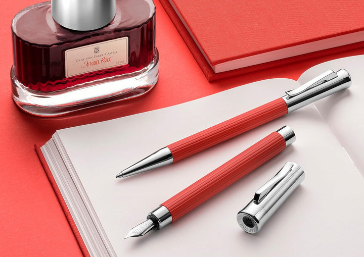 Graf von Faber Castell 141586 Kugelschreiber Tamitio India Red