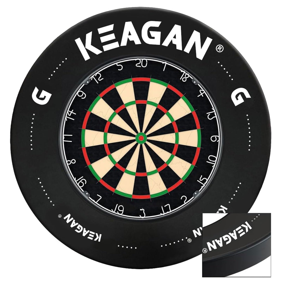 KEAGAN Dartboard Umrandungsring, Eva Dartboard Wandschutz, 2,5 cm Dicker Dartboard Umrandung, Spleis
