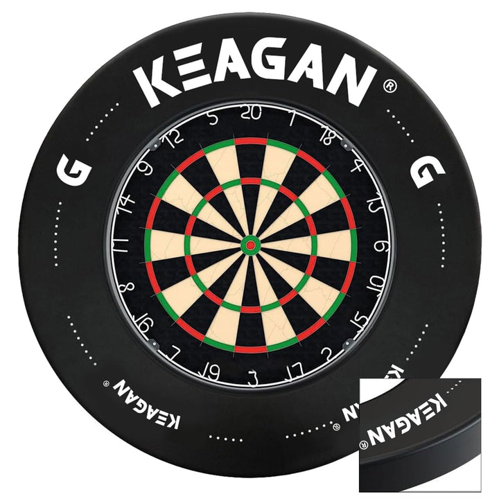 KEAGAN Dartboard Umrandungsring, Eva Dartboard Wandschutz, 2,5 cm Dicker Dartboard Umrandung, Spleis