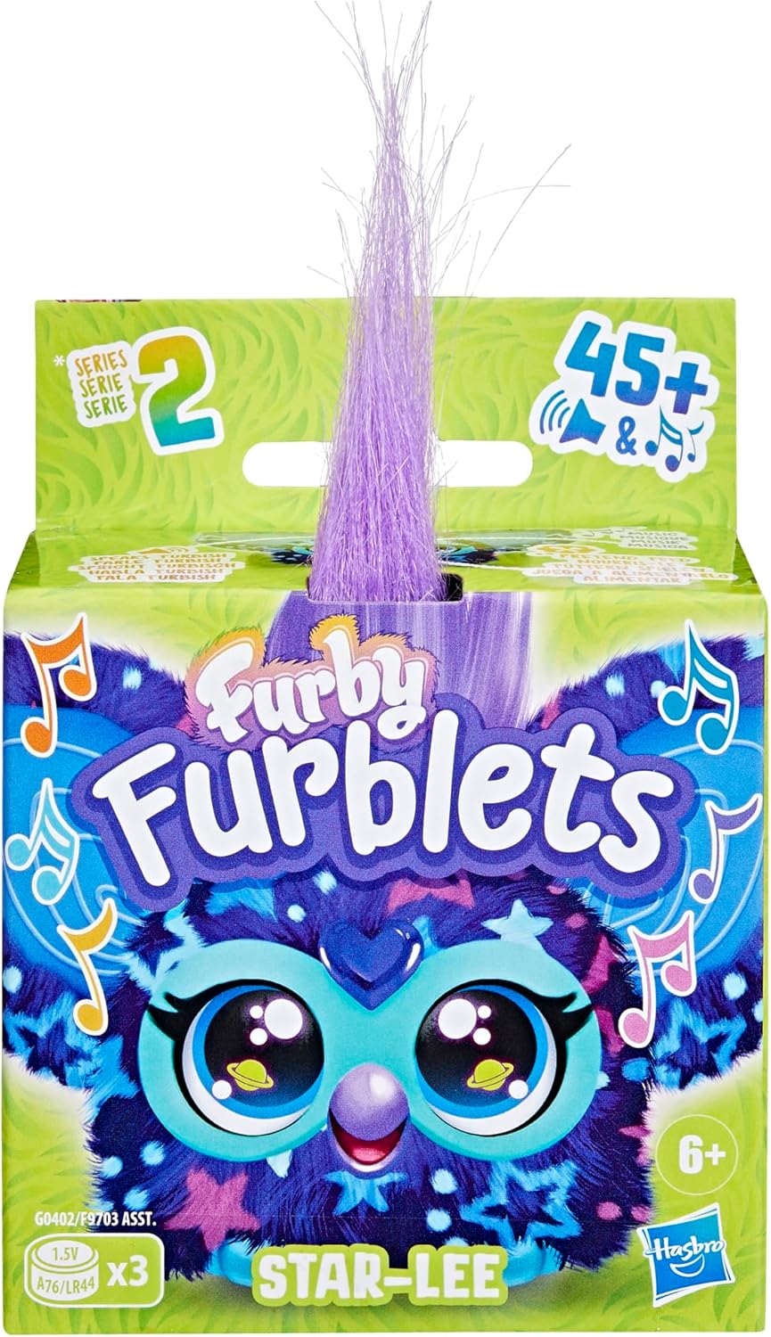 Furby Furblets Star-Lee Mini elektronisches Plüschspielzeug STAR-REE, STAR-REE