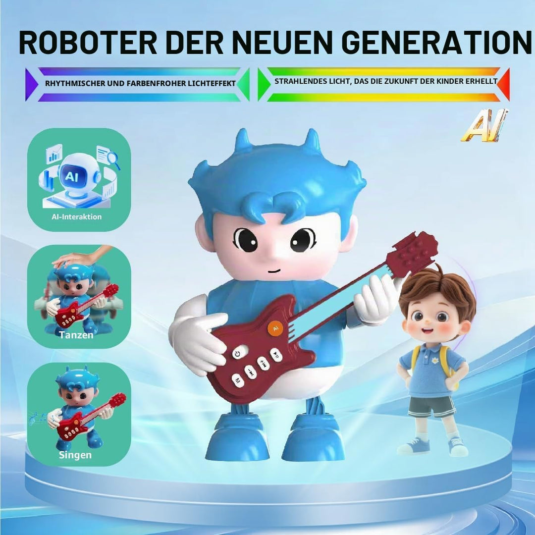 KI Interaktiver Roboter mit integriertem ChatGPT, sprechender Roboter, der singt und Tanzt – Lern- u