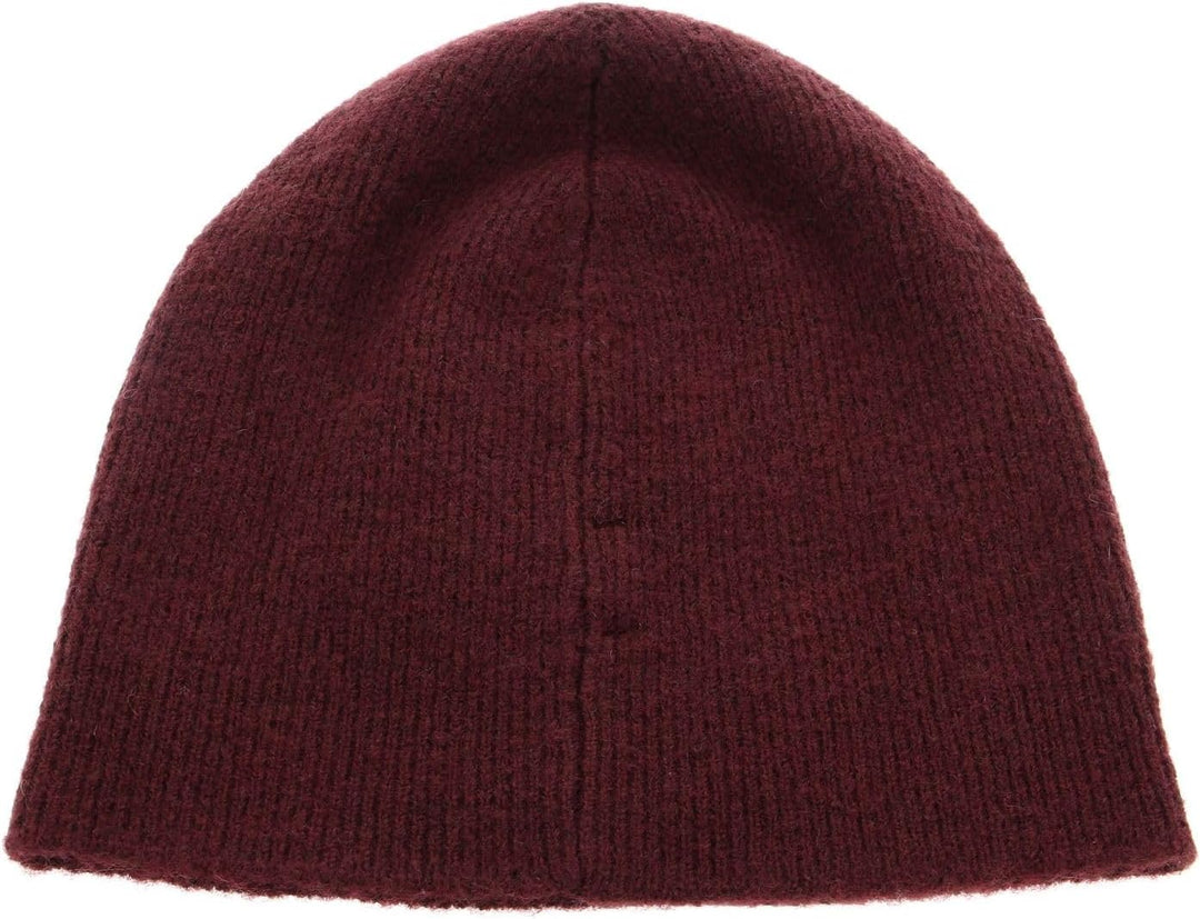 Calvin Klein Classic Wool No Fold Beanie Tawny Port