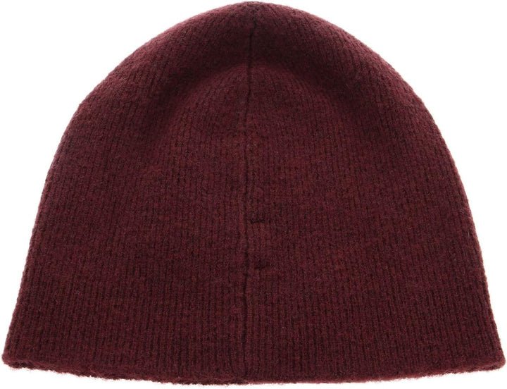 Calvin Klein Classic Wool No Fold Beanie Tawny Port