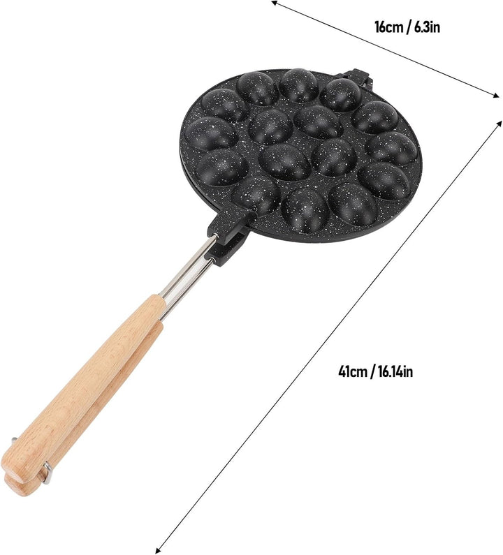 Walnuss-Plätzchenform-Maschine, 16-Loch-Walnuss-Plätzchenform mit Antihaftbeschichtung, Oreshki-Form