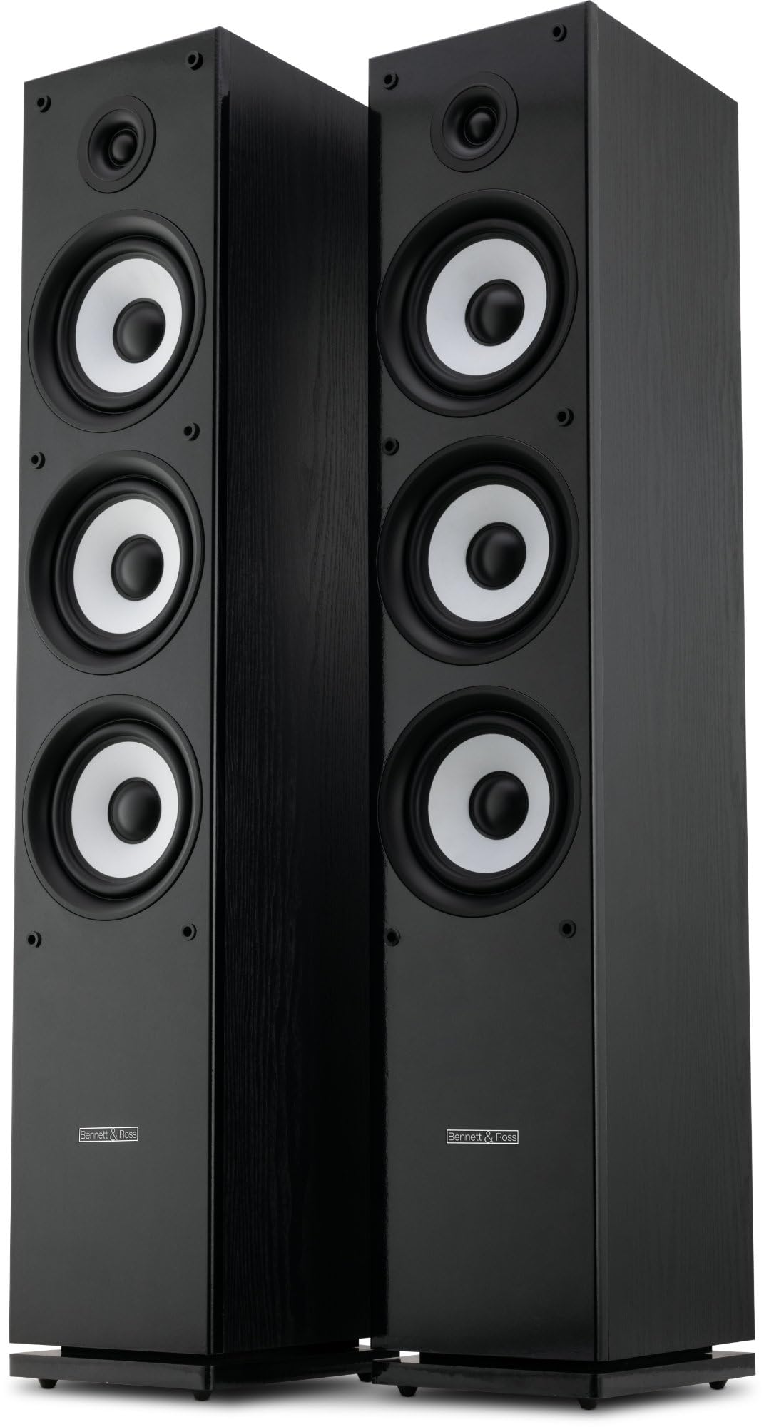 Bennett & Ross Ultrasphere 3-Wege HiFi Standlautsprecher Paar - 200W RMS - 2 x 6,5" Tieftöner - 6,5"
