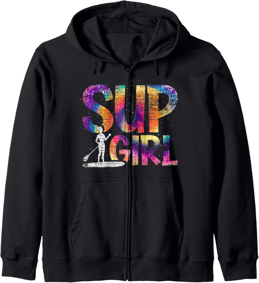SUP Mädchen Wassersport Paddelboard Hobby Stand Up Paddeln Kapuzenjacke