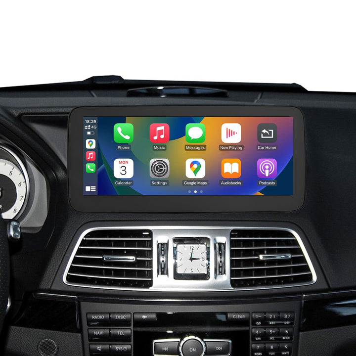 Autoradio 10,25 Zoll Touchscreen mit kabellosem Carplay und Android Auto für 2012-2015 Mercedes Benz
