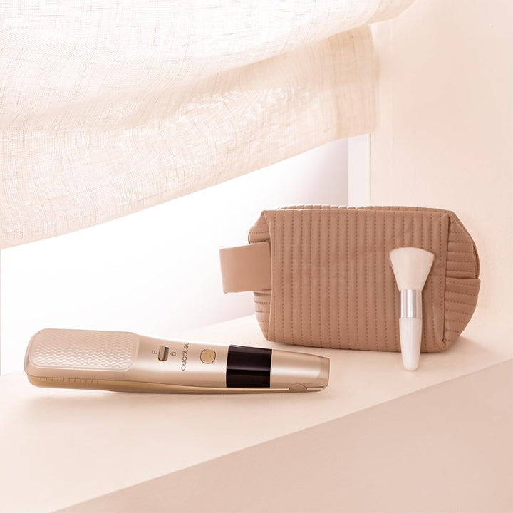 Cecotec Splisstrimmer HairCare SmoothEnds. Kabellos, 140 Min, Akkulaufzeit, 3 h Ladezeit, Display fü