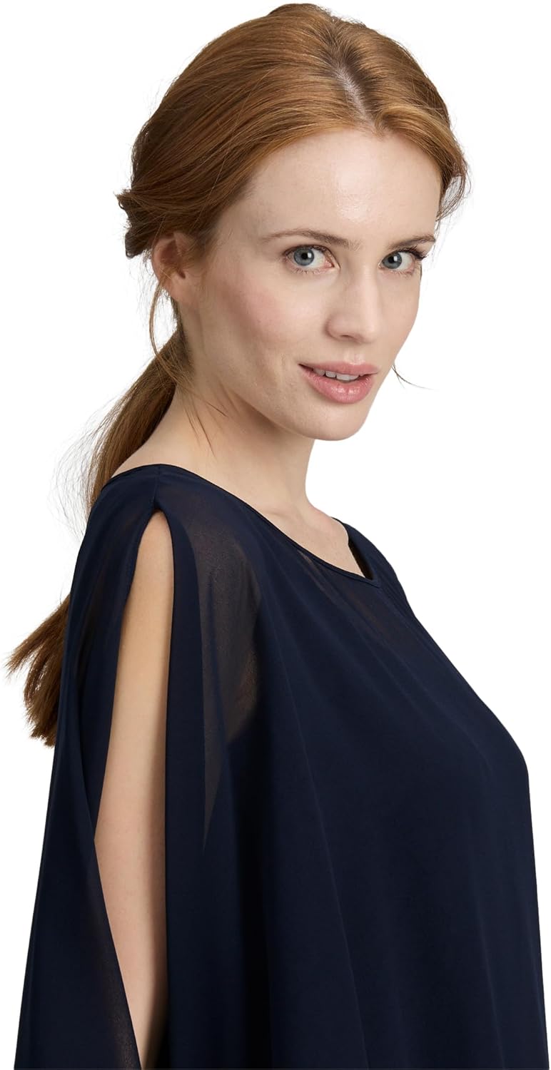 Vera Mont Damen Kleid, 36 Blau