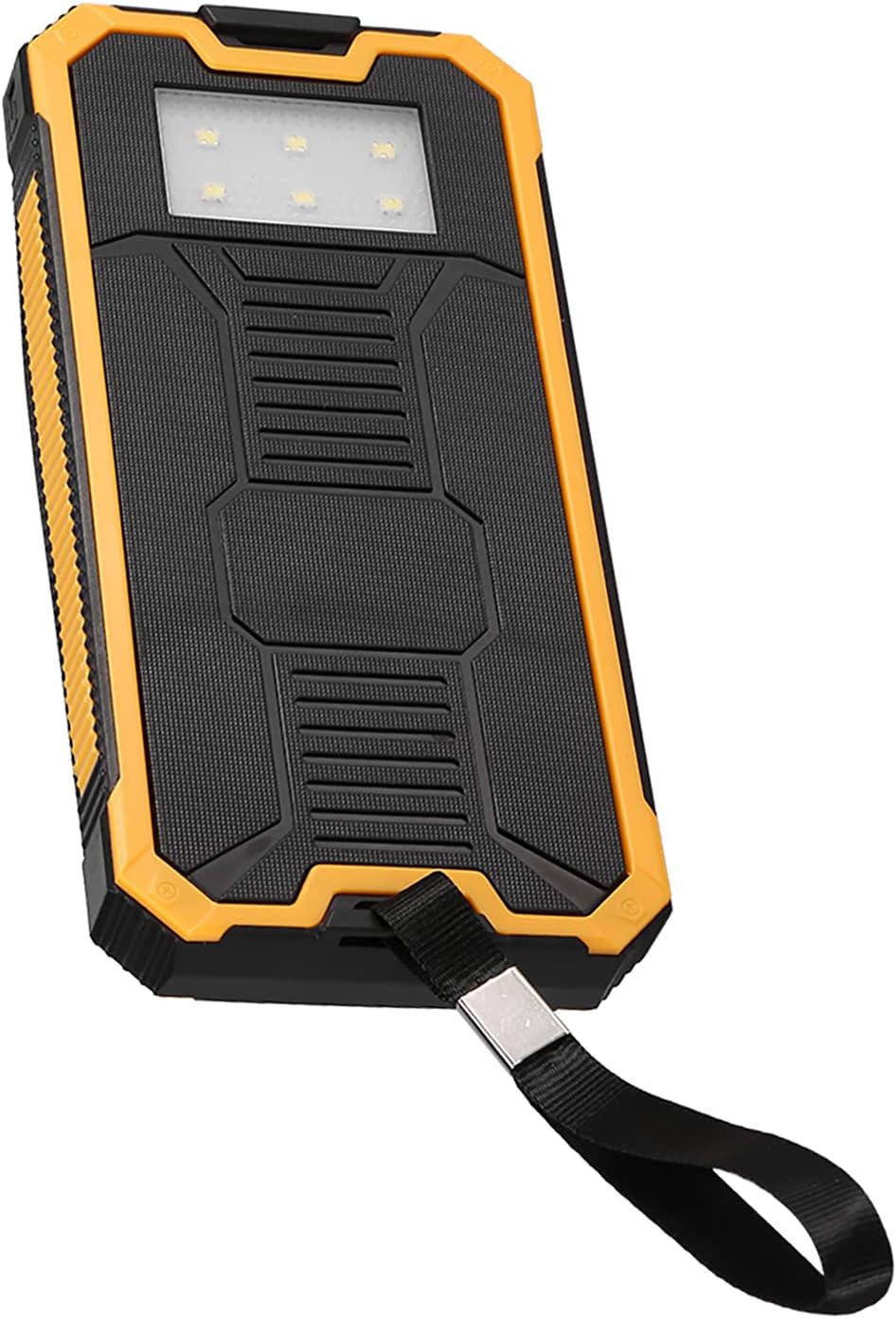 20000MAH Solar Power Bank Tragbares Ladegerät, Dual USB Solar Panel Ladegerät mit Schnellem Gebühren