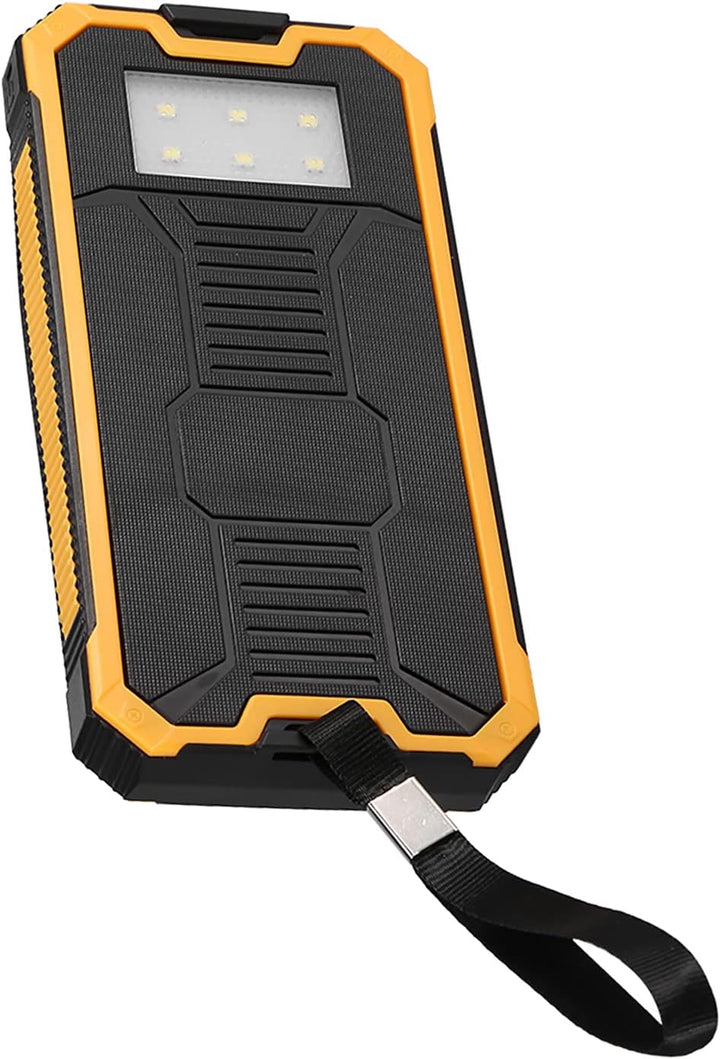 20000MAH Solar Power Bank Tragbares Ladegerät, Dual USB Solar Panel Ladegerät mit Schnellem Gebühren
