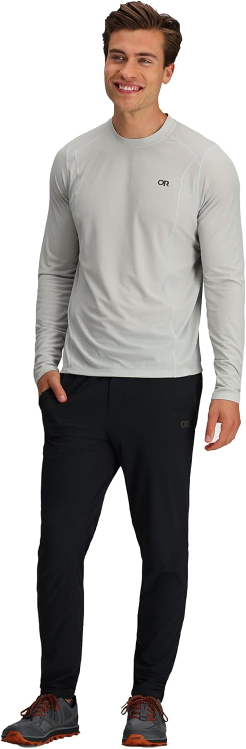 Outdoor Research Echo L/S Tee XL Kieselstein (Pebble), XL Kieselstein (Pebble)