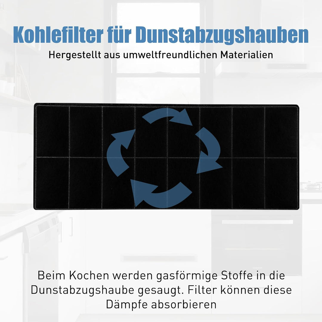 Aktivkohlefilter für Bosch DHZ3406 / DHZ3405 / 00296178/296178 Siemens LZ34500 / LZ34501 Neff Z5143X