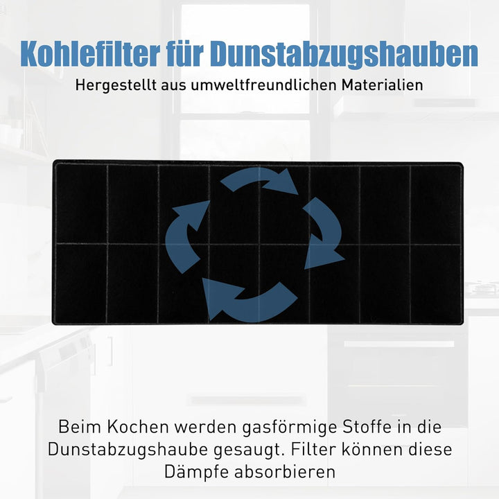 Aktivkohlefilter für Bosch DHZ3406 / DHZ3405 / 00296178/296178 Siemens LZ34500 / LZ34501 Neff Z5143X