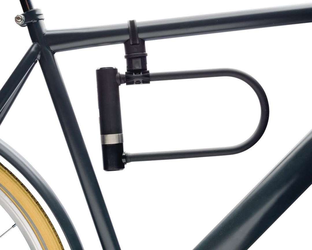 AXA Newton 230 Bügelschloss – Länge 23 cm – Bügeldurchmesser 14 mm – Sicherheitsstufe 8 – Inklusive