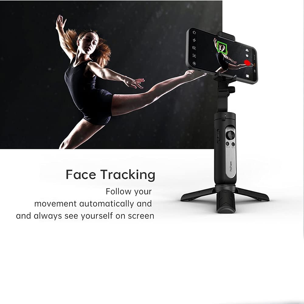 Hohem ISteady X2-3-Axis Smartphone Faltbarer Gimbal Handheld Stabilisator Mit Fernbedienung Typ C Re