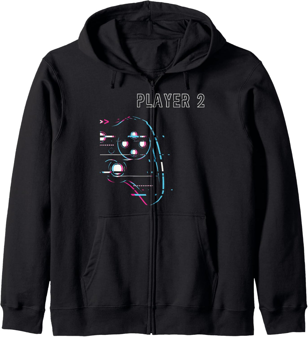 Zocker Paar - Player 1 Player 2 Gamer Team Kapuzenjacke