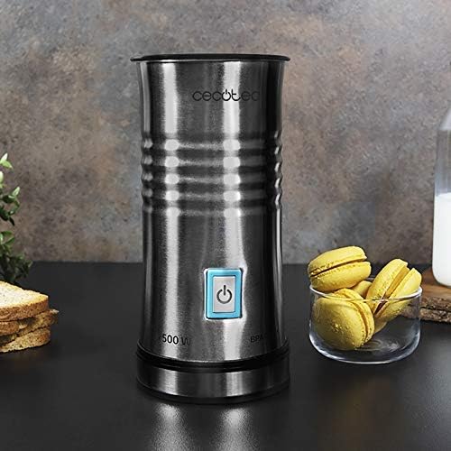 Cecotec Milchaufschäumer Power Moca Spume 4000, Milch und Schokolade, Kaltaufschäumung, Aufwärmung,