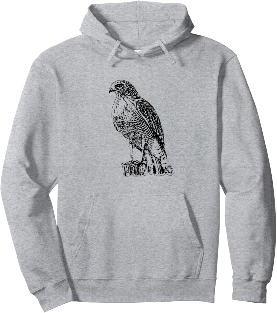 Falke Raubvogel Motiv Vögel Tiere Krallen Schnabel Falken Pullover Hoodie