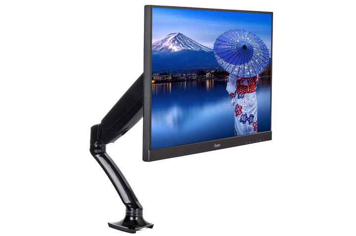 iiyama DS3001C-B1 Single Gas Spring Desk Mounting Arm - Black