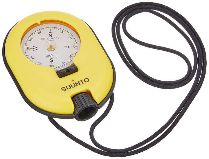 Suunto® 20/360R Kompass - Gelb - Einheitsgrösse - Schwimmender Hand Leichter Professioneller Spiegel