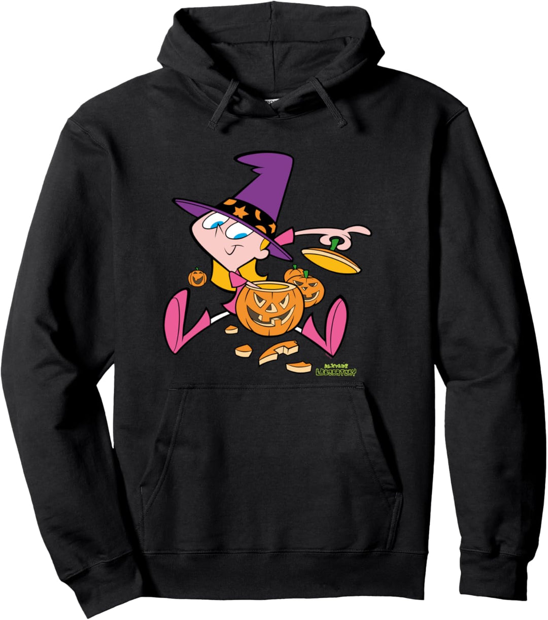 CN Dexter's Laboratory Halloween Deedee Pumpkins Pullover Hoodie