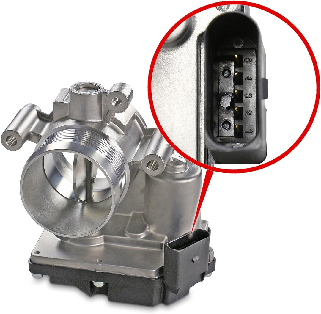 febi bilstein 107017 Drosselklappenstutzen, 1 Stück