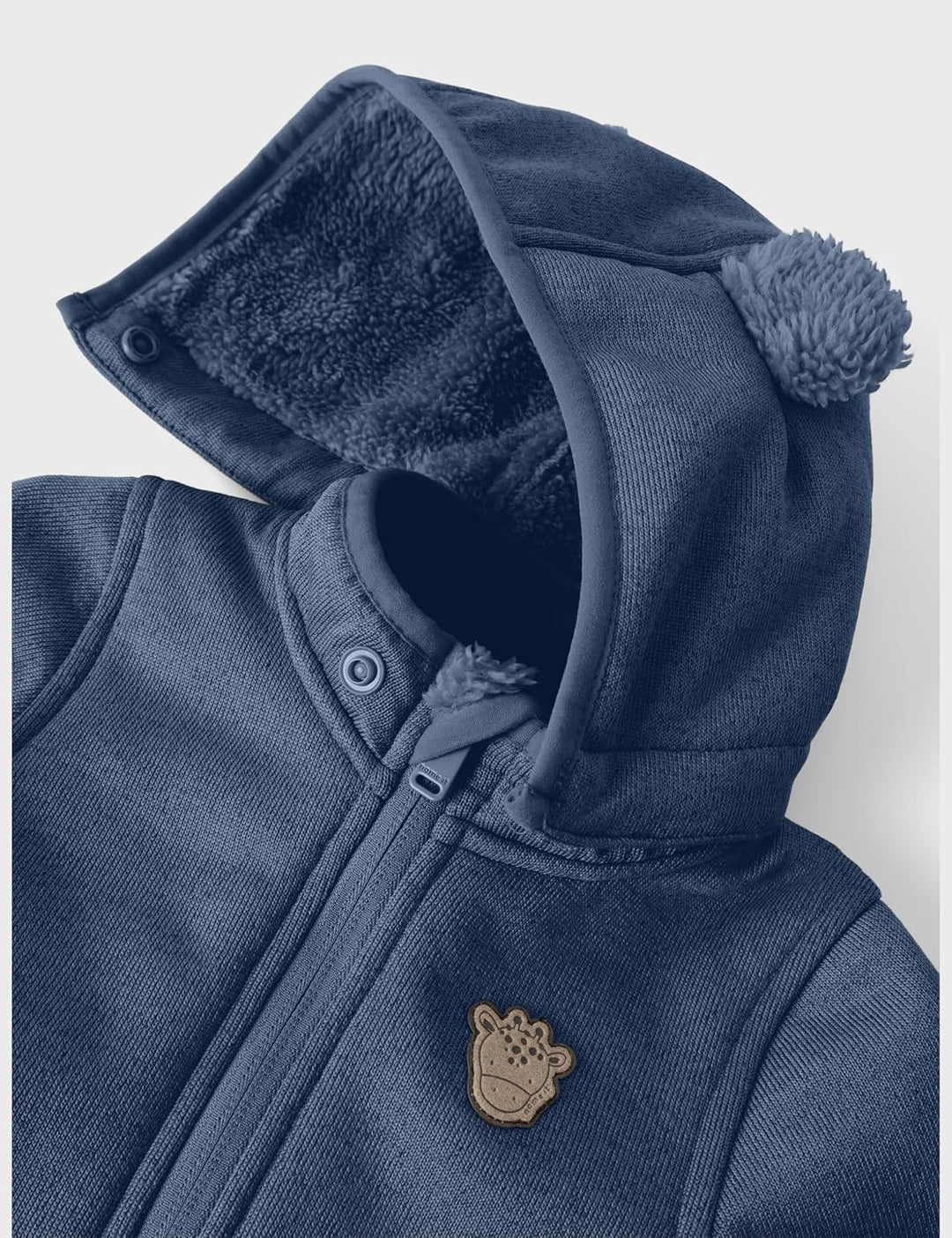 NAME IT Unisex Baby Schneeanzug 62-68 Dark Denim, 62-68 Dark Denim