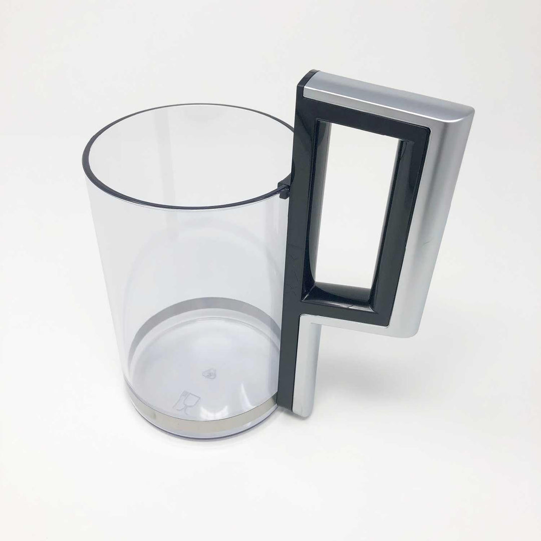 UNGROL Milchbehälter für DeLonghi 7313229411, Höhe 15,5 cm, Silber, Zylindrisch, mit Deckel