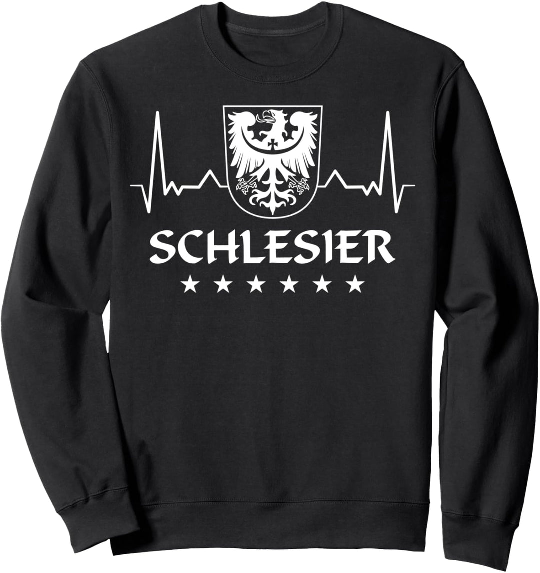 Schlesien Oberschlesien Polen Polska Flagge Sweatshirt