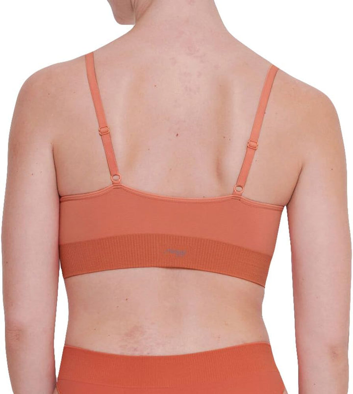 Sloggi Damen Ever Infused Multi VIT Bralette Bra XS Apricot Brandy, XS Apricot Brandy