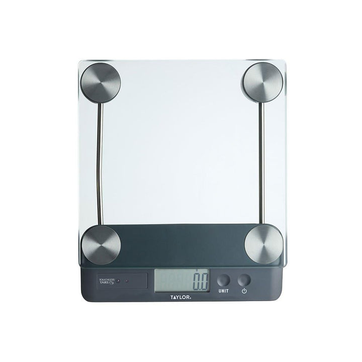 Taylor Pro, Digitale Küchenwaagen für Lebensmittel, mit Berührungsloser Tara-Funktion, 14,4 kg bzw.