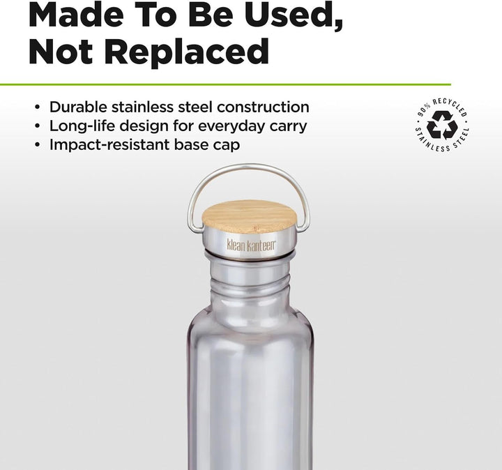 Klean Kanteen Herren Reflect Trinkflasche Einheitsgrösse Mirrored Stainless, Einheitsgrösse Mirrored