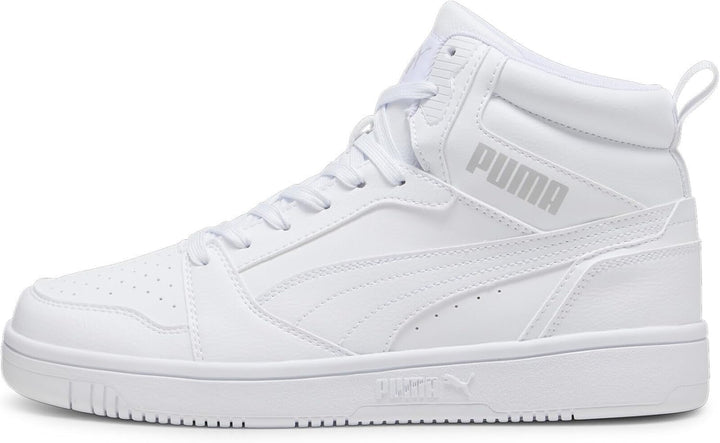 Puma Unisex Rebound V6Sneaker 41 EU Puma White Puma White Cool Light Gray, 41 EU Puma White Puma Whi