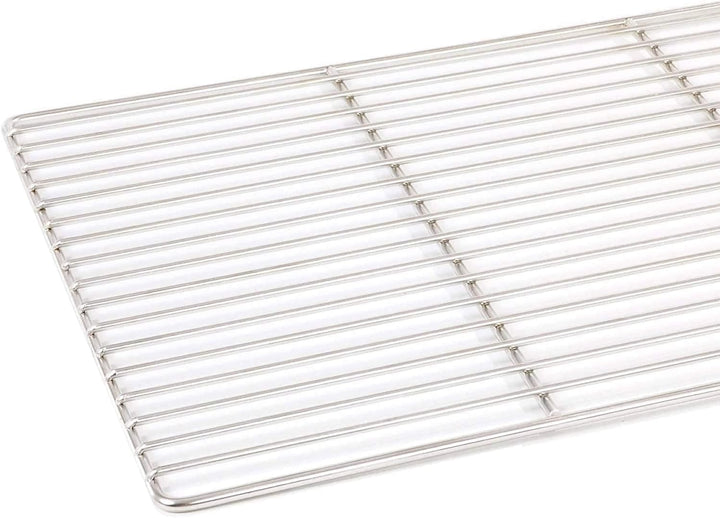 Grillrost 55 x 40 cm aus Edelstahl rostfrei und elektropoliert