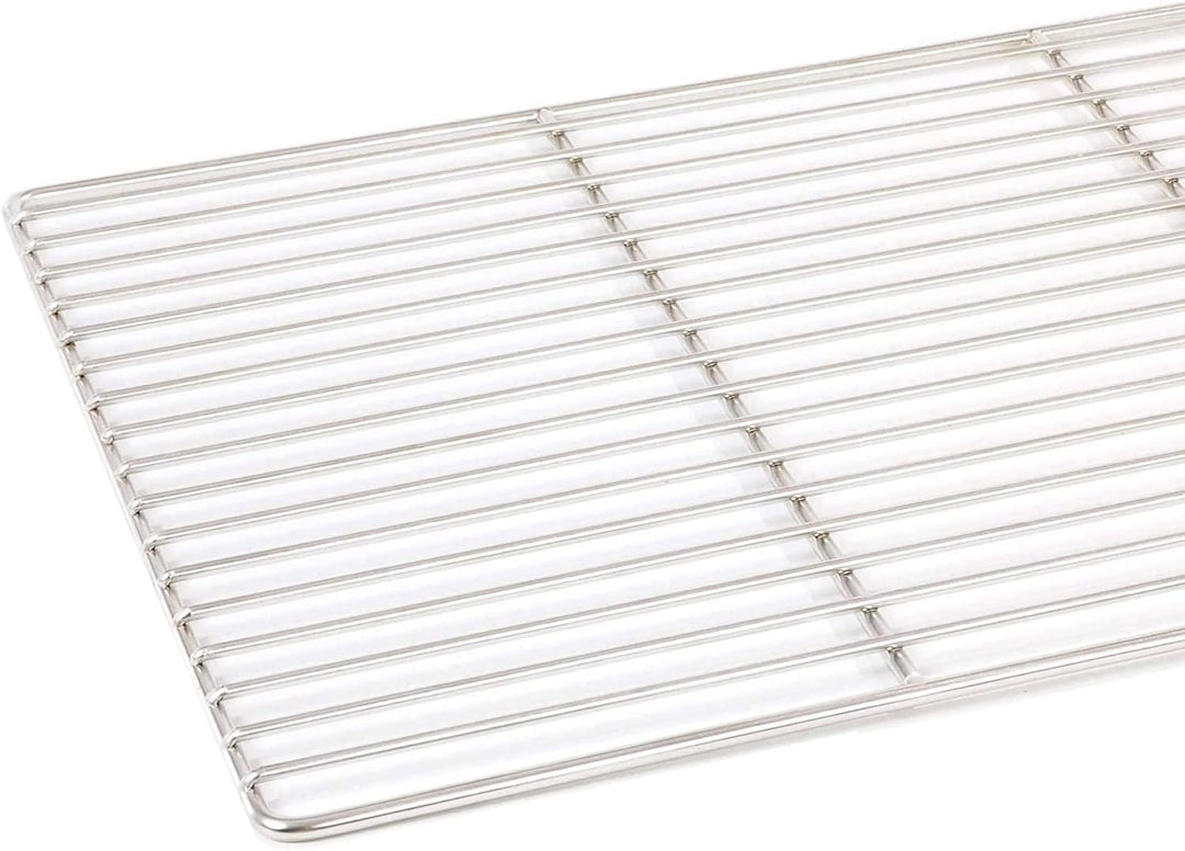 HDmirrorR Grillrost 60 x 40 cm aus Edelstahl rostfrei und elektropoliert
