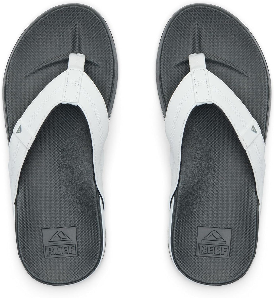 Reef Herren Cushion Bounce Phantom Zehentrenner 43 EU White Charcoal, 43 EU White Charcoal