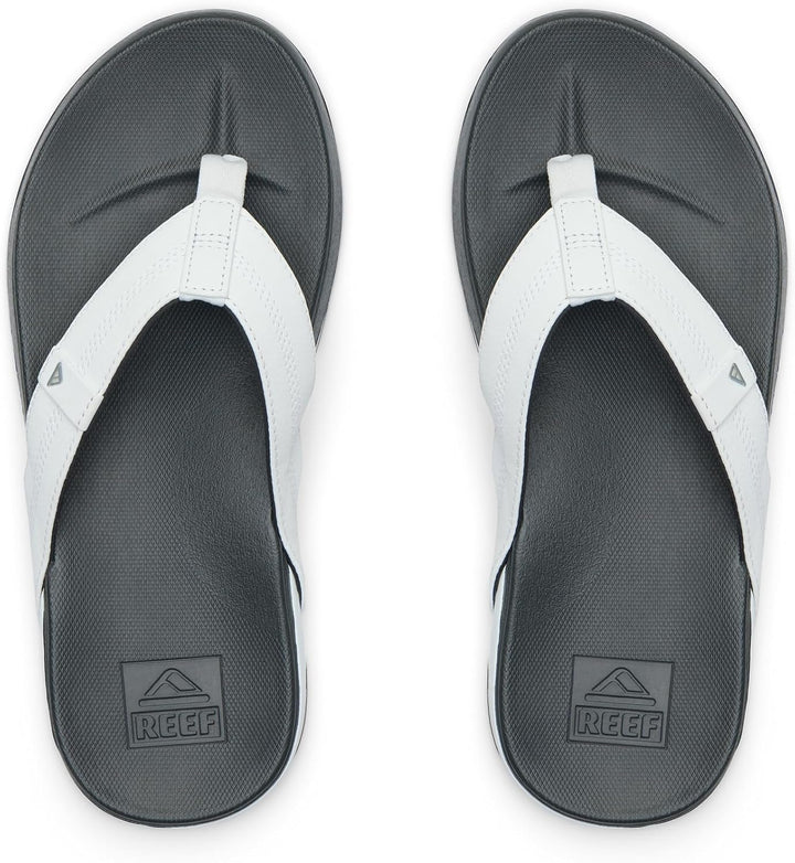 Reef Herren Cushion Bounce Phantom Zehentrenner 43 EU White Charcoal, 43 EU White Charcoal