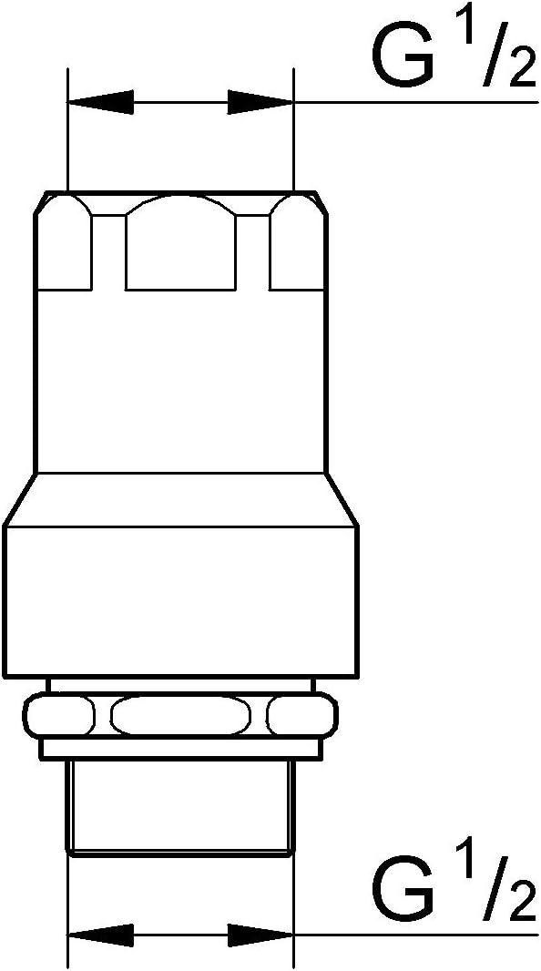 GROHE Eggemann Sicherungskombination DN15 41230000