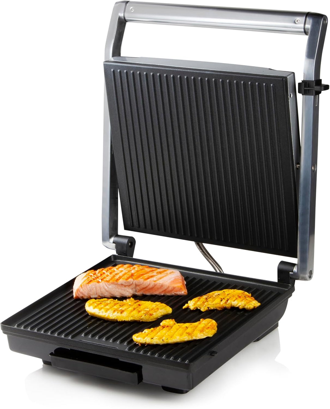Domo DO9225G Kontaktgrill, Edelstahl